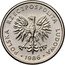 Poland 2 Zlote (Circulation Coin. Ears. Trial Strike) KM# Pr529 POLSKA RZECZPOSPOLITA LUDOWA MW 1986 coin obverse