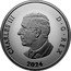 Canada 20 Dollars (The Sapphire Jubilee Snowflake Brooch) CHARLES III D G REX 2024 SR coin obverse