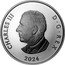 Canada 20 Dollars The Sapphire Jubilee Snowflake Brooch 2024 CHARLES III D G REX 2024 coin obverse