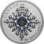 Canada 20 Dollars (The Sapphire Jubilee Snowflake Brooch) CANADA 20 DOLLARS coin reverse