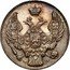 Poland 20 Groszy (10 Kopecks/20 Groszy) (Nicholas I. Pattern) KM# Pn229 M W coin obverse
