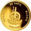 Vanuatu 20 Vatu (Ancient Gold. Greek Tetradrachm) RIPABLIK 20 VATU BLONG LONG GOD YUMI STANAP VANUATU coin obverse