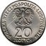 Poland 20 Zlotych (Interkosmos '78. Trial Strike) KM# Pr315 POLSKA RZECZPOSPOLITA LUDOWA 1978 MW 20 ZŁOTYCH coin obverse
