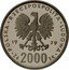 Poland 2000 Zlotych Marie Sklodowska-Curie. Trial Strike 1979 MW KM# Pr369 POLSKA RZECZPOSPOLITA LUDOWA 19 79 MW ZŁ 2000 ZŁ coin obverse