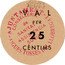 Spain 25 Centimos Aiguestoses del Llobregat ND  VAL PER 25 CÈNTIMS AJUNTAMENT - AIGUES TOSSES DEL LLOBREGAT CONSELLERIA DE SANITAT I ASSISTENCIA SOCIAL coin reverse