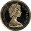 Canada 25 Cents (Centennial Trial Strike) ELIZABETH II D G REGINA coin obverse