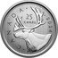 Canada 25 Cents Charles III Specimen 2024  CANADA 2024 25 CENTS H coin reverse