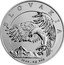 Niue 25 Dollars (Golden Eagle with Krivan) SLOVAKIA CM MH 10OZ . AG 999 coin reverse