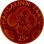 Estonia 25 Euro (Hanseatic Tartu) HANSALINN TARTU 25€ coin reverse