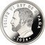 Spain 40 Euro (Felipe VI Proclamation) FELIPE VI REY DE ESPAÑA 2024 coin obverse