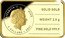 Niue 5 Dollars Big Gold Nuggets. California. USA 2021 IRB ELIZABETH II NIUE 5 DOLLARS 2021 SOLID GOLD WEIGHT 2.5 G FINE GOLD 999.9 coin obverse