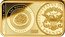 Niue 5 Dollars Big Gold Nuggets. California. USA 2021 THE MONUMENTAL NUGGET IN GOLD WE TRUST CALIFORNIA 1848 UNITED STATES OF TWENTY coin reverse