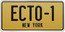 Niue 5 Dollars ECTO 1 License Plate 2024  ECTO-1 NEW YORK coin reverse