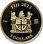 Fiji 5 Dollars Egyptian Dragon 2023 REREVAKA NA KALOU KA DOKA NA TUI 1OZ .999 FINE GOLD FIJI 2023 5 DOLLARS coin obverse