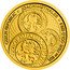 Niue 5 Dollars (From Thaler to Dollar. Thaler) CZECH REPUBLIC JOACHIMSTHALER 1/25 OZ FINE GOLD 999.9 coin reverse