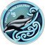 New Zealand 5 Dollars (Popoto Maui Dolphin) POPOTO MAUI DOLPHIN $5 coin reverse