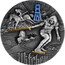 Niue 5 Dollars (The Witcher Book Series. The Tower of The Swallow) ANDRZEJ SAPKOWSKY THE TOWER OF THE SWALLOW THE WITCHER BOOK SERIES coin reverse
