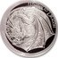 Fiji 5 Dollars (Welsh Red Dragon) WELSH RED DRAGON DRAGONS OF THE WORLD coin reverse