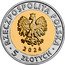 Poland 5 Zlotych Benedictine Abbey in Tyniec 2024 MW RZECZPOSPOLITA POLSKA MW 2024 5 ZŁOTYCH coin obverse