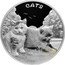 Fiji 50 Cents (Cats on Grass) CATS coin reverse