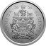 Canada 50 Cents Coat of Arms. W 2024 W Tailored Specimen CANADA 2024 50 CENTS W coin reverse