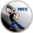 Fiji 50 Cents (Popeye the Sailor Man. Colored) POPEYE™ © KFS™ HEARST coin reverse