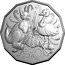 Australia 50 Cents (Shield Toys) 50 coin reverse
