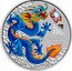 Australia 50 Cents (Year of the Dragon. Blue Dragon) 2024 DRAGON P125 龍 coin reverse