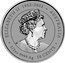 Australia 50 Cents Year of the Dragon. Indigo Dragon 2024 P125 In Sets only 1/2 OZ 9999 AG 1952 - 2022 50 CENTS AUSTRALIA ELIZABETH II JC coin obverse