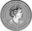 Australia 50 Cents Year of the Dragon. Orange Dragon 2024 P125 In Sets only 1/2 OZ 9999 AG 1952 - 2022 50 CENTS AUSTRALIA ELIZABETH II JC coin obverse