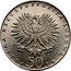 Poland 50 Zlotych (Frederic Chopin. Trial Strike) KM# Pr199 POLSKA RZECZPOSPOLITA LUDOWA 19 72 MW 50 ZŁ coin obverse