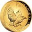 Australia 500 Dollars (Kookaburra with Snake. High Relief) SR P125 KOOKABURRA 2024 5 OZ 9999 GOLD coin reverse