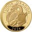 UK 500 Pounds (Tudor Dragon) TUDOR DRAGON DL 2024 coin reverse