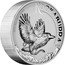 Australia 8 Dollars (Kookaburra. High Relief Incused) SR P125 KOOKABURRA 2024 5 OZ 9999 SILVER coin reverse
