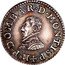 France Denier Tournois (Henry II. Pattern Strike) H.P.DOMBAR.D.MONTISP coin obverse