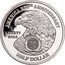 Niue Half Dollar (Battle of Bunker Hill) AMERICA 250TH ANNIVERSARY LIBERTY 2024 PUBLIC SEAL OF NIUE ATUA NIUE TUKULAGI HALF DOLLAR coin obverse