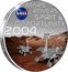 Samoa Half Dollar (History of NASA. Mars Rovers 2004) NASA MARS ROVERS SPIRIT & OPPORTUNITY 2004 coin reverse