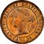 Canada One Cent (Victoria Pattern) KM# Pn11 VICTORIA DEI GRATIA REGINA. CANADA coin obverse