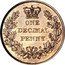 UK One Decimal Penny (Victoria Decimal Pattern) ONE DECIMAL PENNY coin reverse