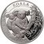 Niue One Dollar (Australien Wild Babies. Koala) KANGAROO 1/2 OZ .999 AG coin reverse