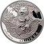 Niue One Dollar (Australien Wild Babies. Quokka) 1/2 OZ .999 AG QUOKKA coin reverse
