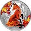 Niue One Dollar (Autumn Fox) AUTUMN coin reverse