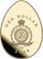 Niue One Dollar Easter Egg With Sapphire Dust 2024  BU ONE DOLLAR PUBLIC SEAL OF NIUE ATUA NIUE TUKULAGI 2024 coin obverse