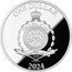 Niue One Dollar (Tree of Luck) PUBLIC SEAL OF NIUE ATUA NIUE TUKULAGI ONE DOLLAR 2024 MW AG 999 coin obverse