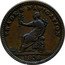 UK One Stiver (Trade and Navigation Token Coin) TRADE & NAVIGATION 1838 coin reverse