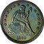 USA Quarter Dollar (Liberty Pattern) 1863 coin obverse