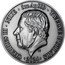 Niue Twelve Dollars Zodiac. Leo 2024 CHARLES III NIUE 5 OZ AG 999 TWELVE DOLLARS JC 2024 coin obverse