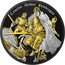 Niue Two Dollars (Camelot. Arthur Pendragon. Multimetal) CAMELOT - ARTHUR PENDRAGON coin reverse