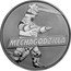 Niue Two Dollars (Mechagodzilla. Colorless) MECHAGODZILLA coin reverse