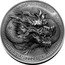 Fiji Two Dollars (Year of the Dragon. Head. High Relief) YEAR OF THE DRAGON 2024 coin reverse